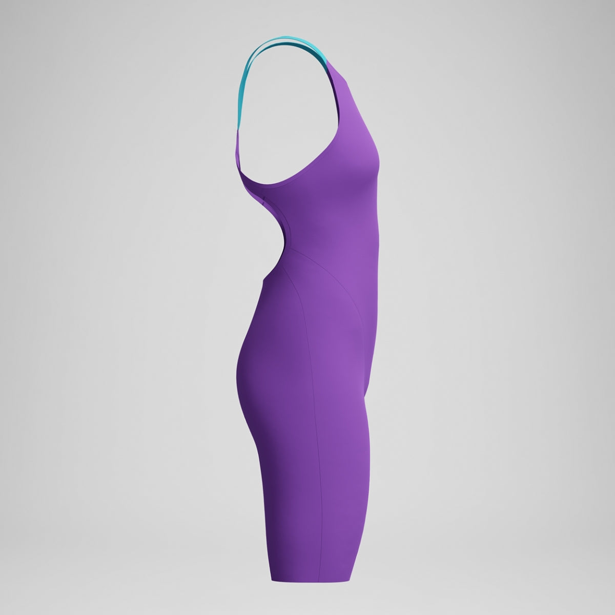 Fastskin LZR Pure Valor 2.0 Openback Kneeskin - Galaxy Grape/Mayan Blue USA