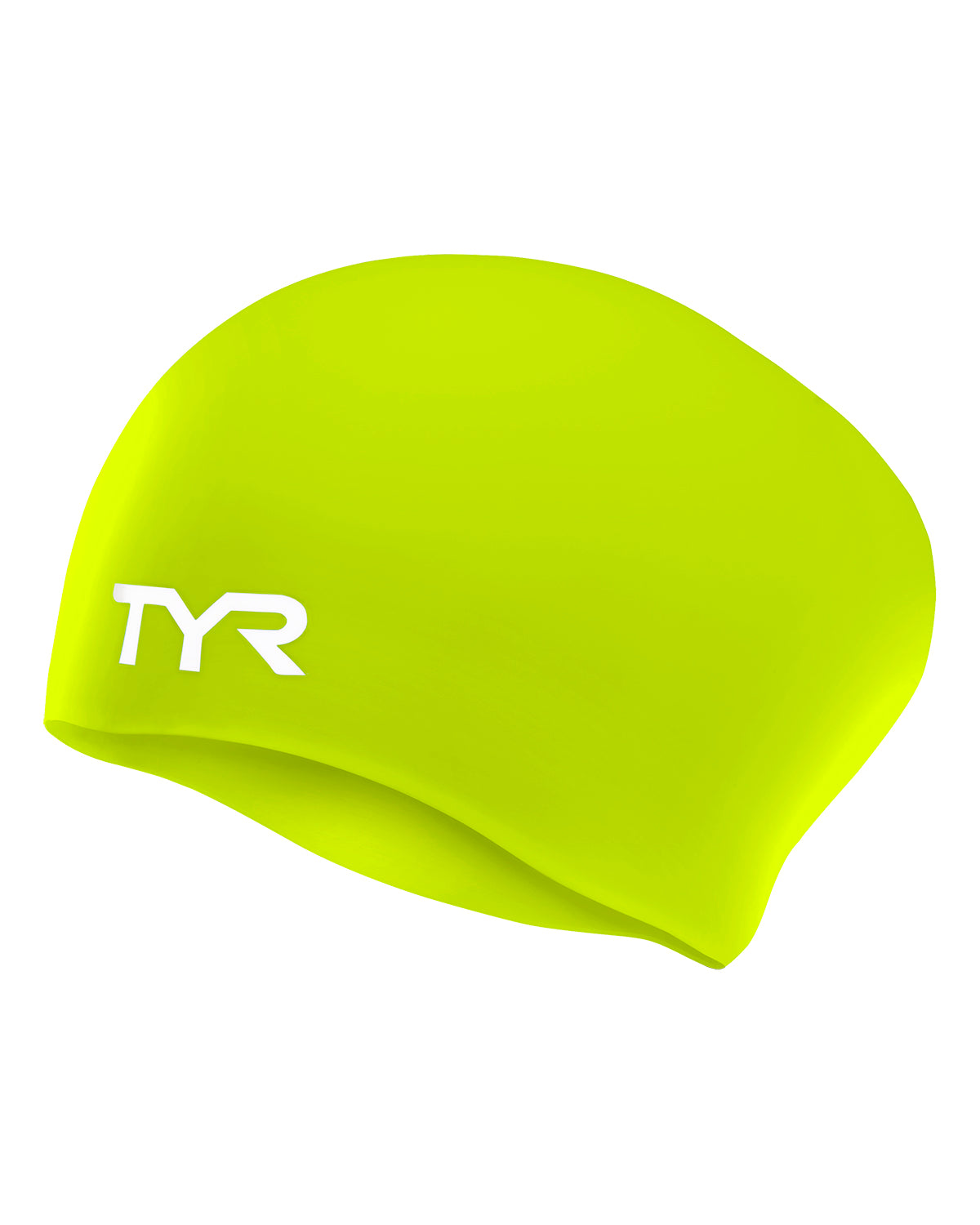 Adult Long Hair Silicone Wrinkle-Free Swim Cap