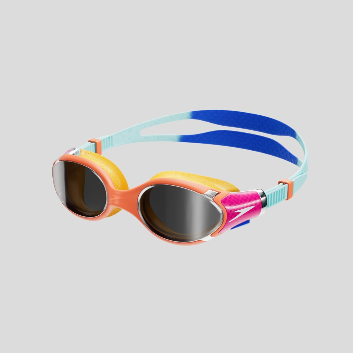 Junior Biofuse 2.0 Mirrored - Cobalt Pop/Marine Blue/Volcanic Orange/Chrome