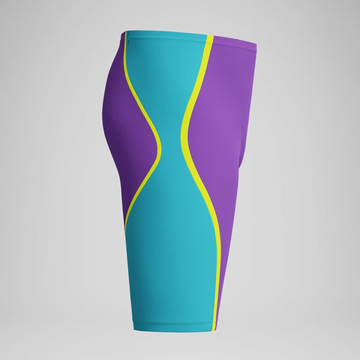 Fastskin LZR Pure Intent 2.0 High Waist Jammer - Galaxy Grape/Mayan Blue/Hyper Yellow USA