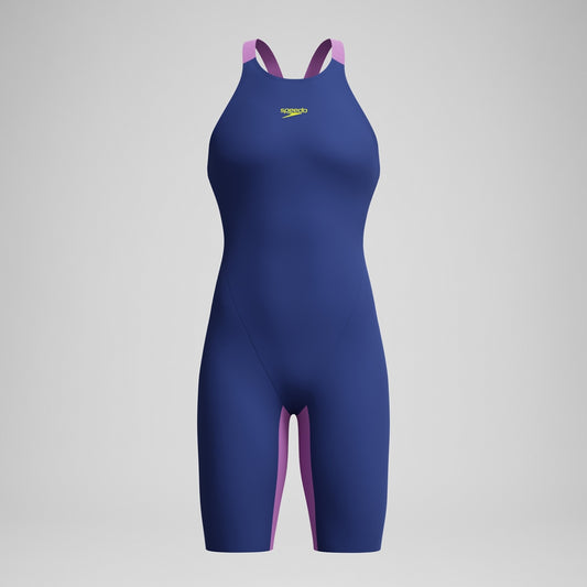 Fastskin LZR Pure Valor 2.0 Closedback Kneeskin - Noble Navy/Jelly USA