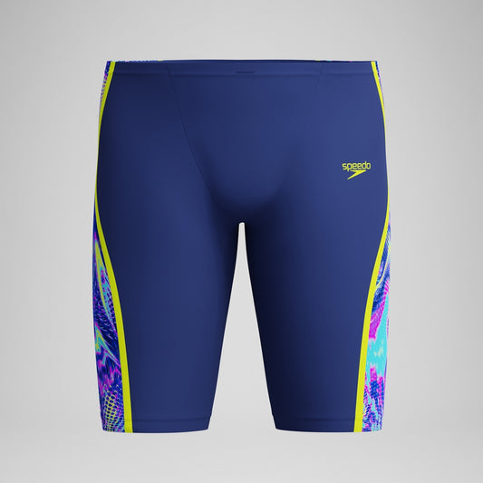 Fastskin LZR Pure Intent 2.0 Printed Jammer - Noble Navy/Morphosis/Hyper Yellow USA