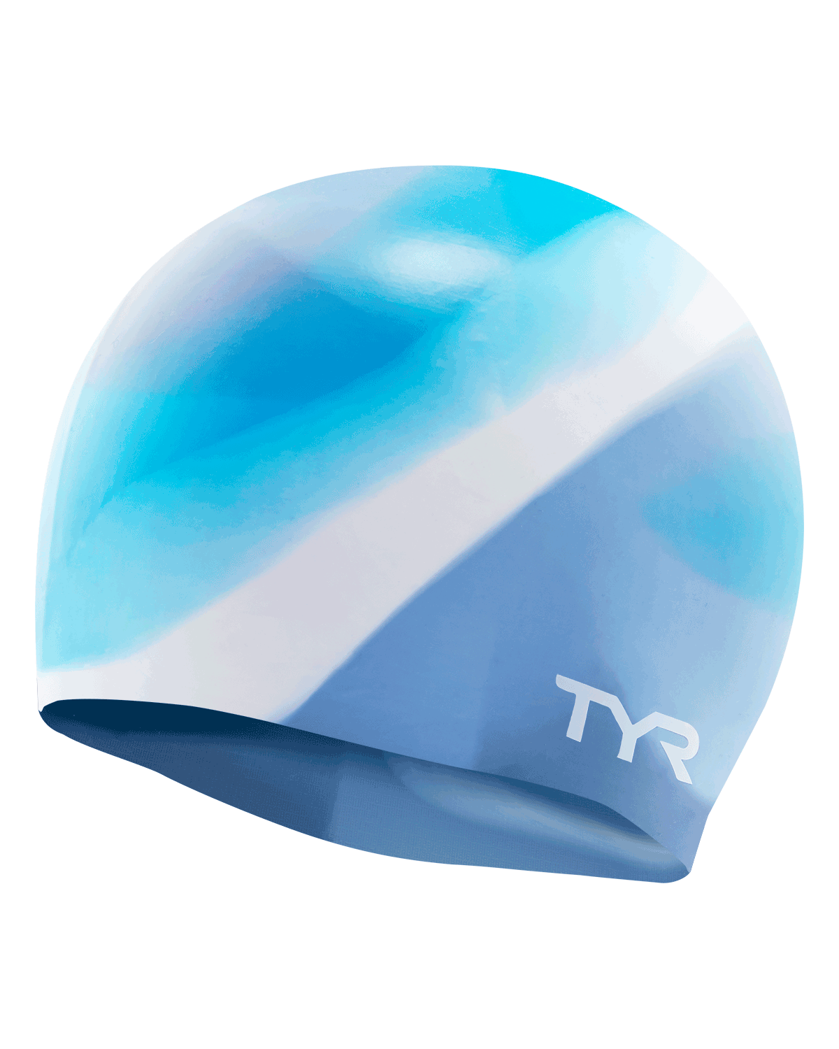 Youth Silicone Swim Cap -Tie Dye